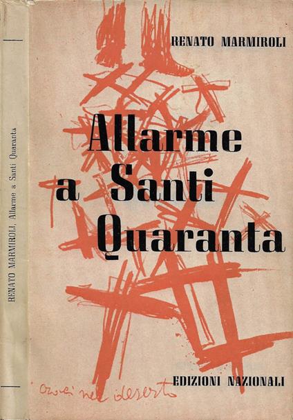 Allarme a Santi Quaranta - copertina