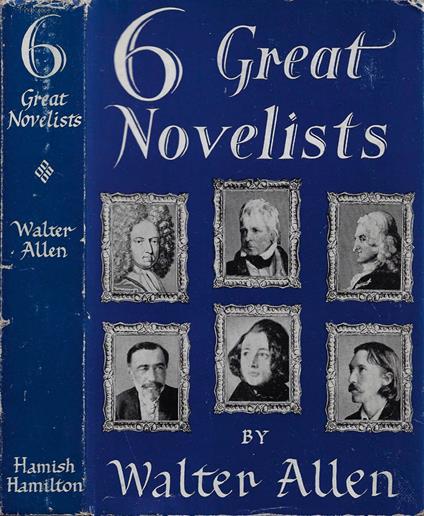 Six Great Novelists - Walter Allen - copertina