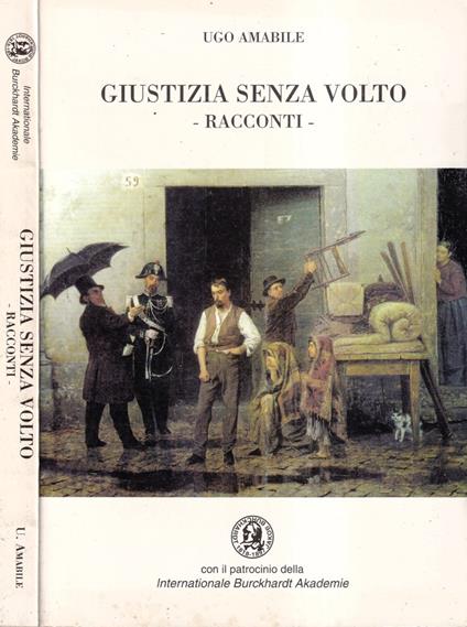 Giustizia senza volto - Ugo Amabile - copertina