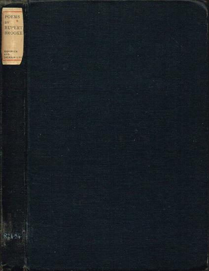 Poems - Rupert Brooke - copertina