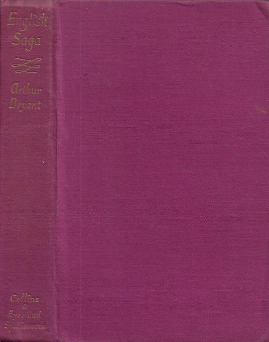 English Saga (1840-1940) - Arthur Bryant - copertina