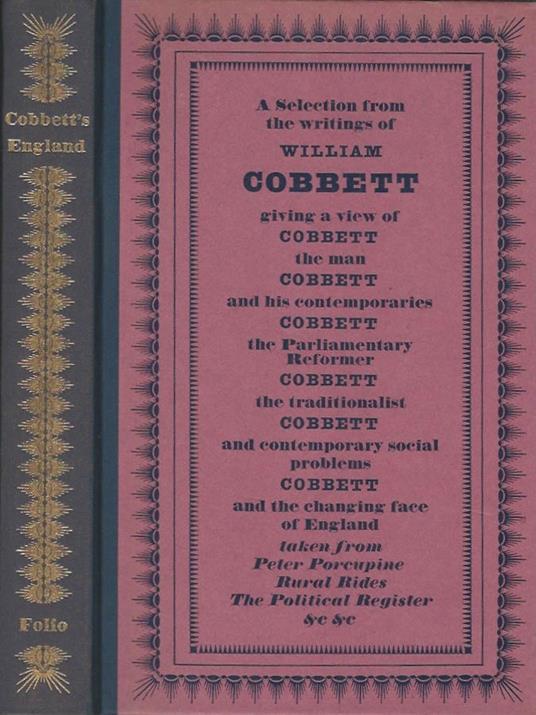 Cobbett's England - William Cobbett - copertina