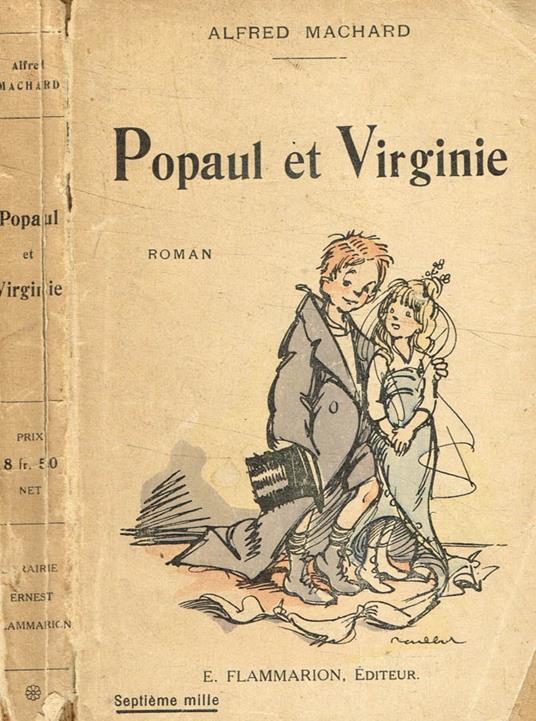 Popaul et Virginie - Alfred Machard - copertina