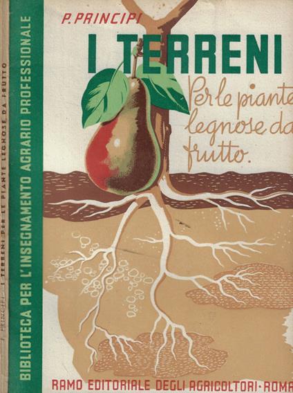 I terreni per le piante legnose da frutto - Paolo Principi - copertina