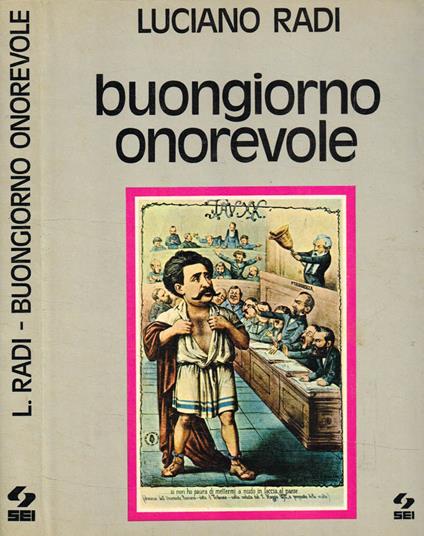 Buongiorno onorevole - Luciano Radi - copertina