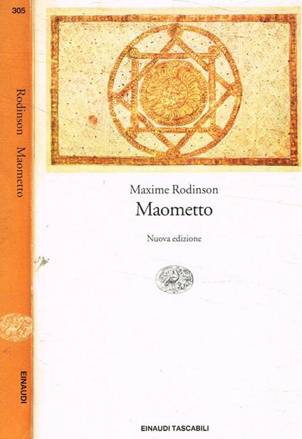 Maometto - Maxime Rodinson - copertina