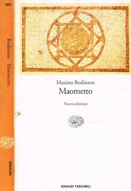 Maometto - Maxime Rodinson - copertina