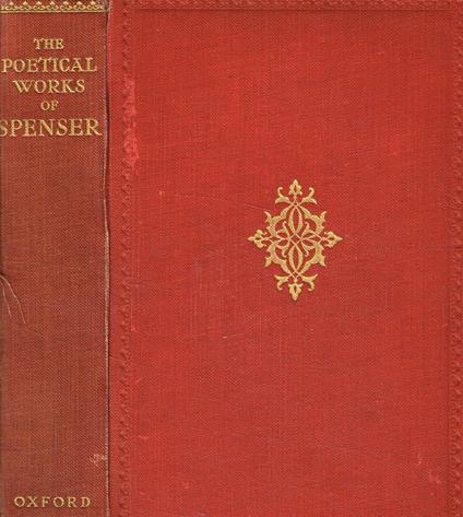 The poetical works of Edmund Spenser - Edmund Spenser - copertina