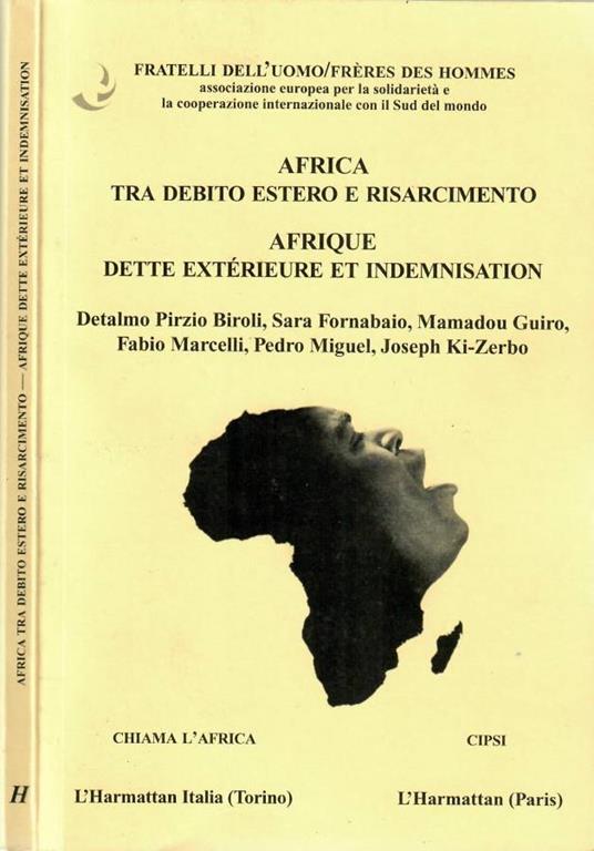 Africa tra debito estero e risarcimento. Afrique dette exterieure et indemnisation - copertina