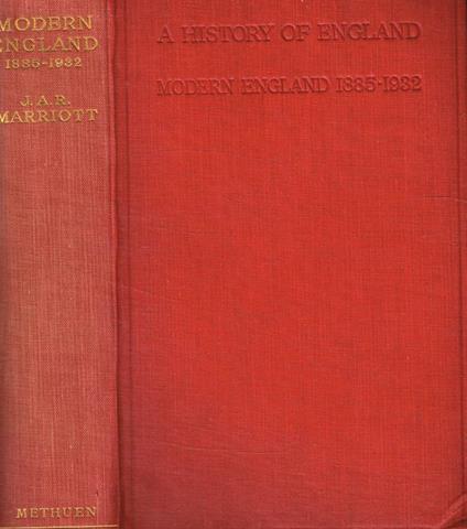 Modern england 1885-1932. A history of my own times - copertina