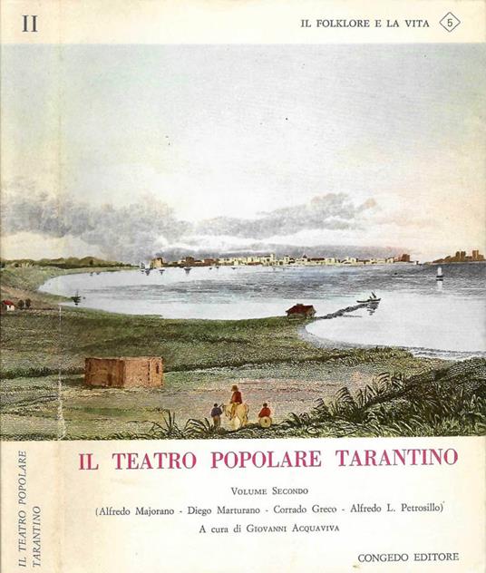 Il teatro popolare tarantino - Giovanni Acquaviva - copertina