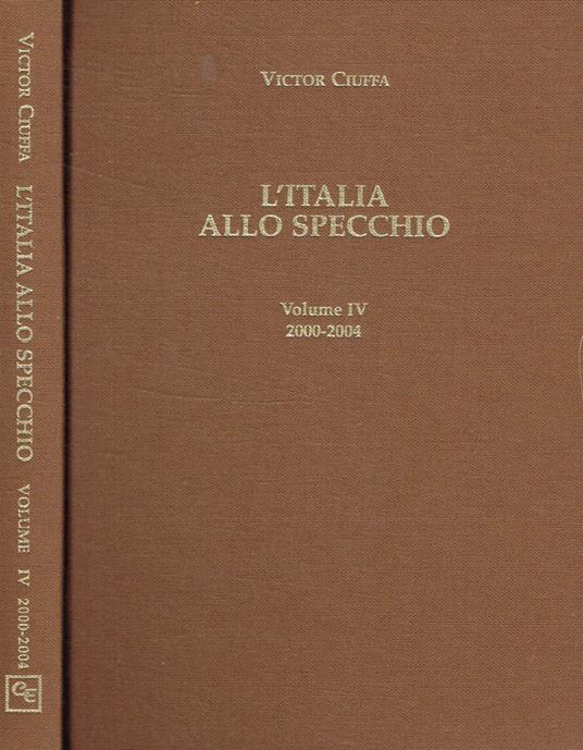 L' Italia allo specchio. Il mattino del XXI secolo - Victor Ciuffa - copertina