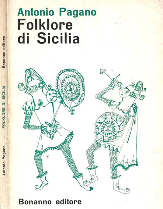 Folklore di Sicilia - Antonio Pagano - copertina