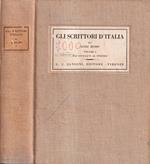 Gli scrittori d'Italia, volume I