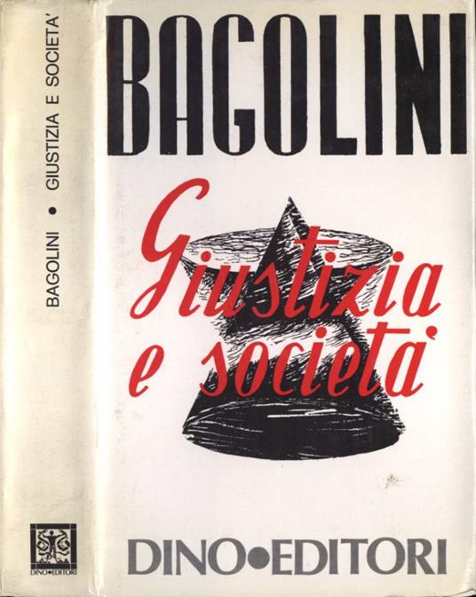 Giustizia e società - Luigi Bagolini - copertina