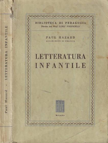 Letteratura infantile - Paul Hazard - copertina