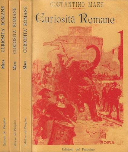 Curiosità Romane - Costantino Maes - copertina