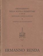 Ordinamento della Scuola elementare e delle Istituzioni parascolastiche