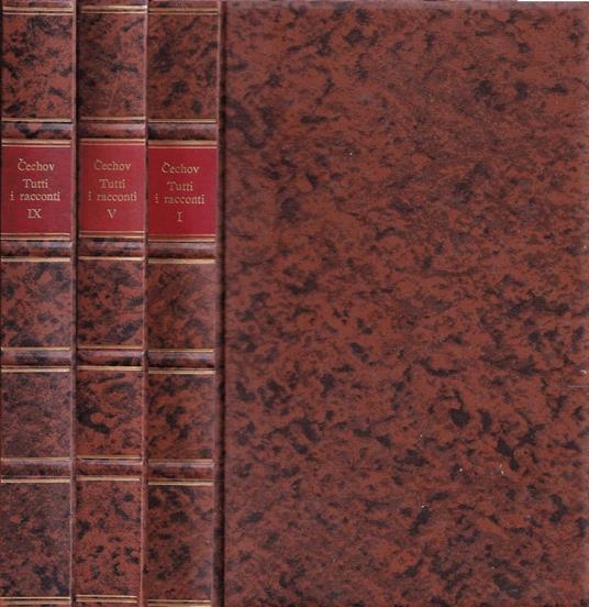 Tutti i racconti, volume I, V e IX - Anton Cechov - Libro Usato - BUR  Biblioteca Univ. Rizzoli 