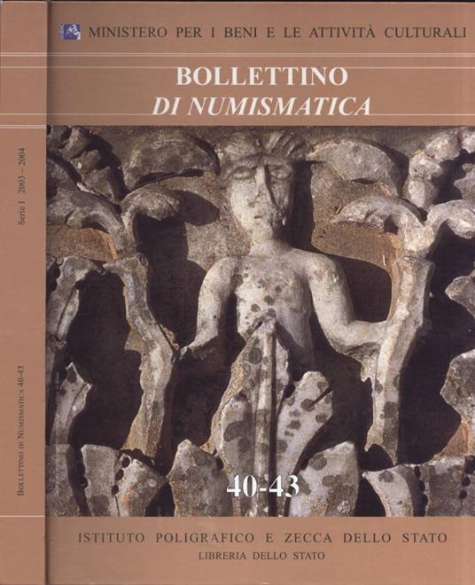 Bollettino di numismatica 40 - 43 - copertina