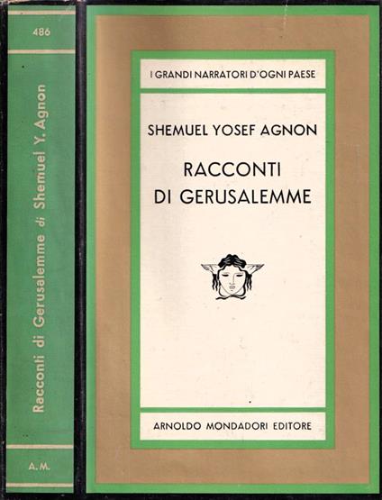 Racconti di Gerusalemme - Shemuel Y. Agnon - copertina