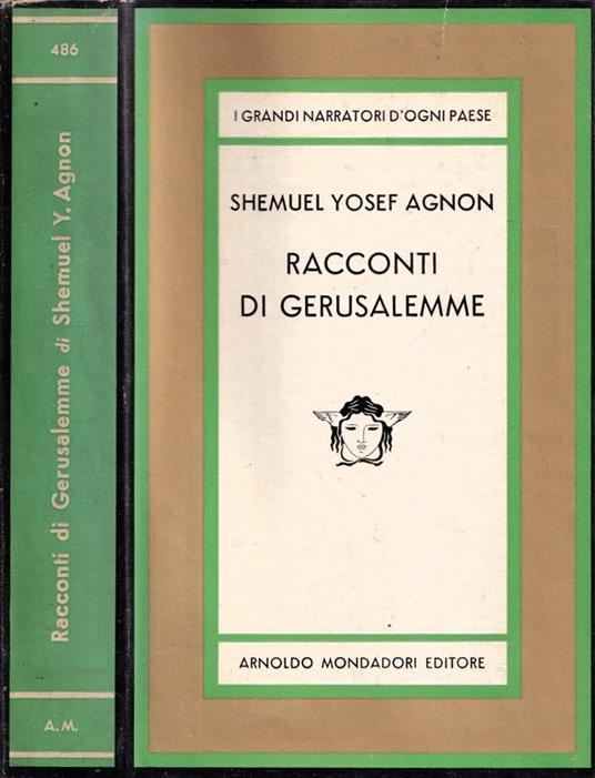 Racconti di Gerusalemme - Shemuel Y. Agnon - copertina