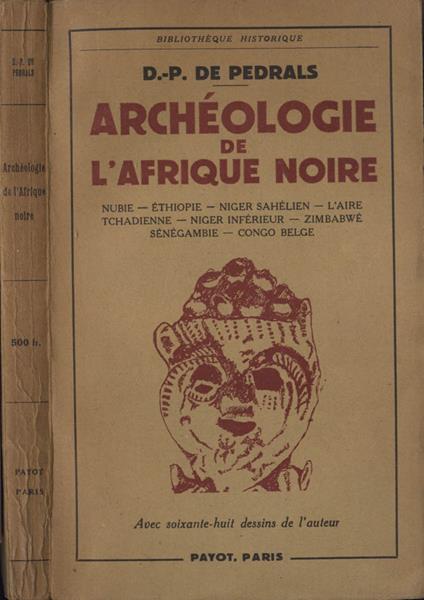 Archéologie de l' Afrique Noire - copertina