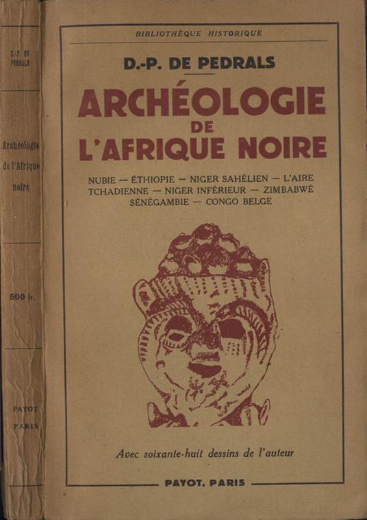 Archéologie de l' Afrique Noire - copertina