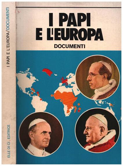 I Papi e l'Europa - Conte - copertina