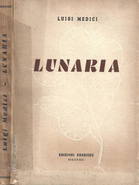 Lunaria - Luigi Medici - copertina