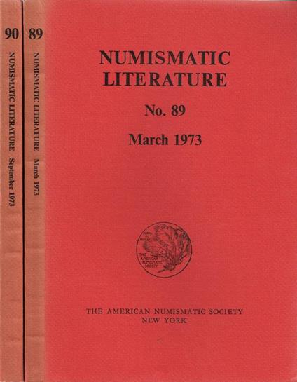 Numismatic Literature - copertina