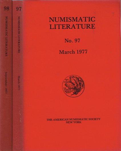 Numismatic Literature - copertina