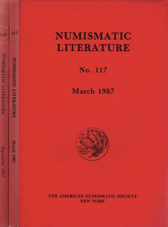 Numismatic Literature - copertina