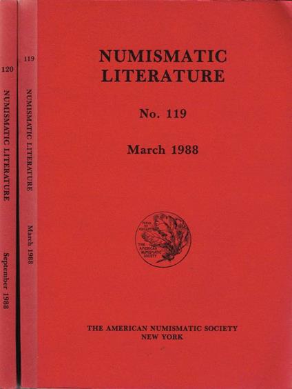 Numismatic Literature - copertina