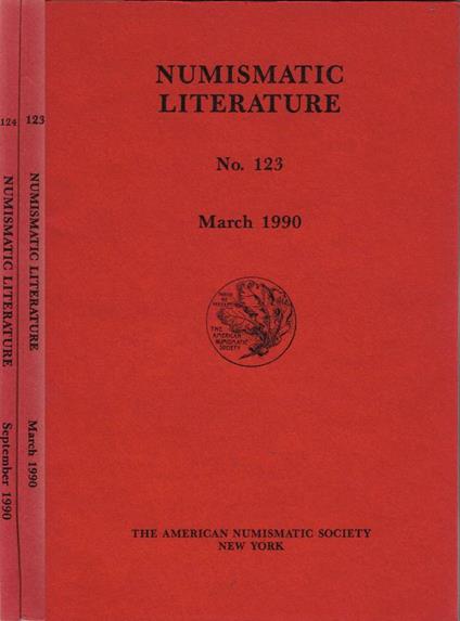 Numismatic Literature - copertina