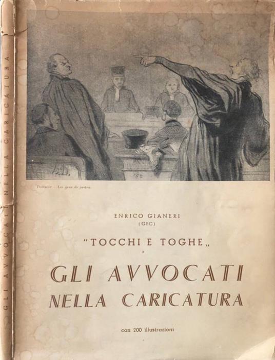 Tocchi e toghe - Enrico Gianeri - copertina