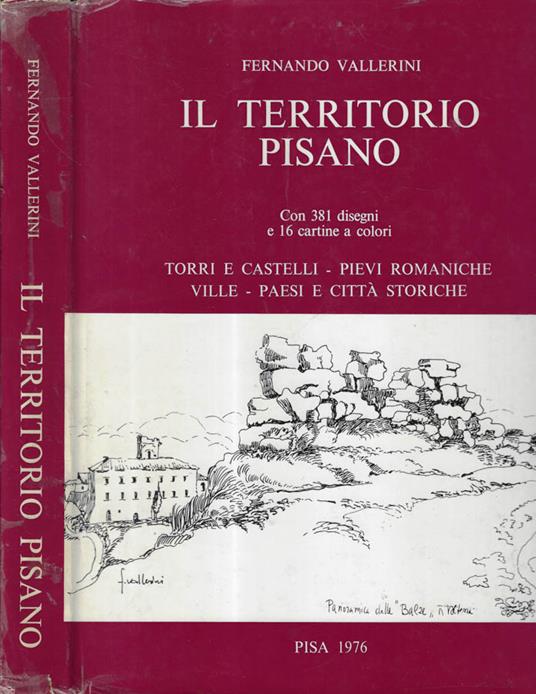 Il territorio pisano - Fernando Vallerini - copertina