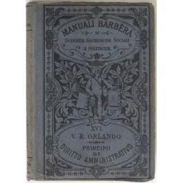 Principii di diritto amministrativo - Vittorio Emanuele Orlando - copertina