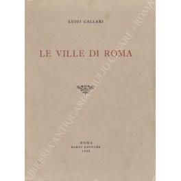 Le ville di Roma - Luigi Callegari - copertina