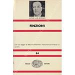 Finzioni. Con un saggio di Maurice Blanchot. Traduzione di Franco Lucentini