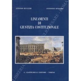 Lineamenti di giustizia costituzionale - copertina