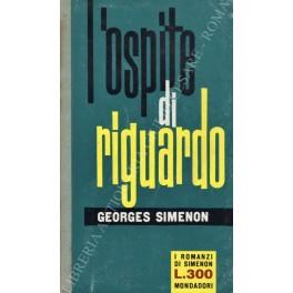 L' ospite di riguardo - Georges Simenon - copertina