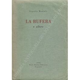 bufera e altro - Eugenio Montale - copertina