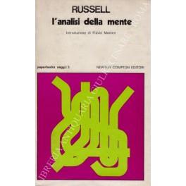 L' analisi della mente. Introduzione di Flavio Manieri - Bertrand Russell - copertina