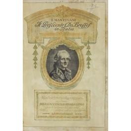 Il presidente De Brosses in Italia (da le Lettres familieres ecrites d'Italie en 1739-40) - Mantovani - copertina