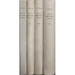 Trattato di diritto processuale penale italiano secondo il nuovo codice. Con prefazione di Alfredo Rocco. Vol. I - Storia. Principi fondamentali. La legge processuale penale. L'oggetto del processo penale (connessione azione civile spese ecc.). Vol.  - Vincenzo Manzini - copertina