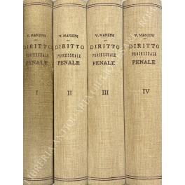 Trattato di diritto processuale penale italiano. Vol. I - Storia. Principi fondamentali. La legge processuale penale (fonti; territorialità; diritto transitorio, ecc.). L'oggetto del processo penale (connessione, azione civile, spese ecc.); Vol. II - - Vincenzo Manzini - copertina