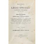 nuova legge sulla amministrazione comunale e provinciale. (All. A della legge 20 marzo 1865, n. 2248 per l'unificazione amministrativa del Regno d'Italia) annotata dall'avv. Achille Serpieri dall'articolo 1 al 12 e continuata da G. Saredo, Consiglier