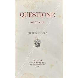 questione sociale - Pietro Ellero - copertina