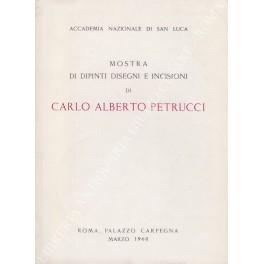 Mostra di dipinti disegni e incisioni - Carlo Alberto Petruzzi - copertina